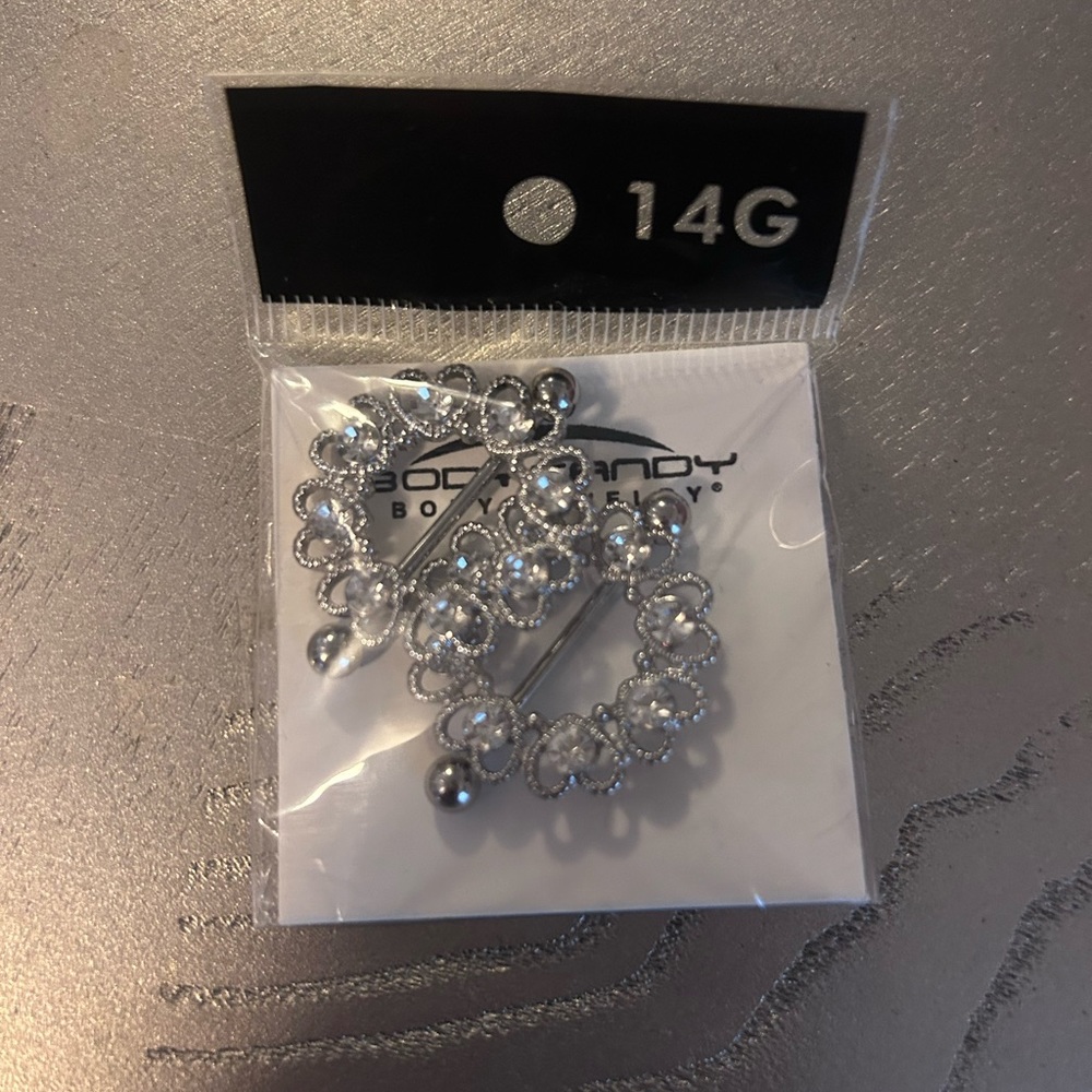 Body Candy Nipple Rings - Picture 2 of 2